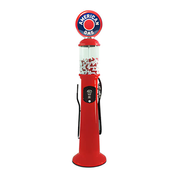 Roadside Relics American Gas Retro Gas Pump Replica Tall Gravity Feed Gumball Machine-FRR-GG76-AG-Garage Giant