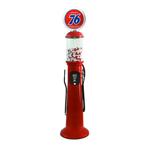 Roadside Relics Union 76 Retro Gas Pump Replica Tall Gravity Feed Gumball Machine-FRR-GG76-U76-Garage Giant