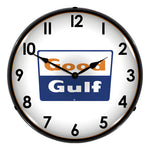 Collectable Sign and Clock Good Gulf Backlit Wall Clock-GO1303422-Garage Giant 