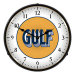 Collectable Sign and Clock Gulf 1920 Backlit Wall Clock-GO1303423-Garage Giant 