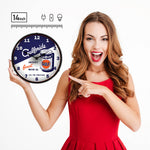 Collectable Sign and Clock Gulfpride Motor Oil Backlit Wall Clock-GO1612694-Garage Giant 