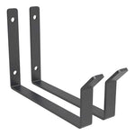 Fleximounts Black Utility Hook (2-Pack)-FLX-GRH3B-BLK-Garage Giant 