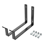 Fleximounts Black Utility Hook (2-Pack)-FLX-GRH3B-BLK-Garage Giant 