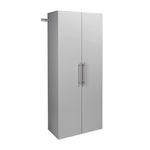 Prepac Hangups 30 Inch Large Storage Cabinet, Light Gray-GSCW-0707-2K-Garage Giant 