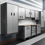Gladiator Premier Series Wall Cabinet Kit-GST04PMR03-Garage Giant 