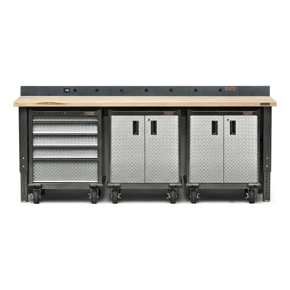 Gladiator Premier 5-Piece Workbench Set-Gladiator-5-Piece-Workbench-Set-Garage Giant