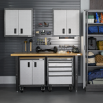 Gladiator Premier 5-Piece Garage Cabinet Set-Gladiator-5-Piece-Premier-Cabinet-Set-Garage Giant 