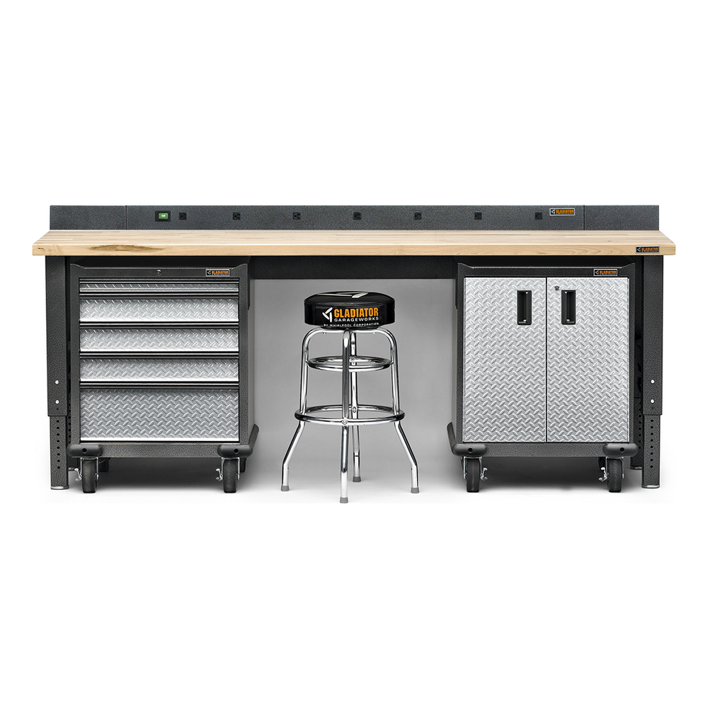 Gladiator 5-Piece Premier Workbench Set-Gladiator-5-Piece-Premier-Workbench-Set-Garage Giant