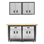 Gladiator 7-Piece RTA Garage Cabinet Set-Gladiator-7-Piece-Garage-Cabinet-Set-Garage Giant 