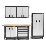 Gladiator Premier 8-Piece Garage Cabinet Set-GAW8PCSET-Garage Giant 