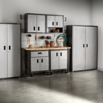 Gladiator 8-Piece RTA Garage Storage System-GAPK30H2DG-Garage Giant 