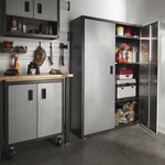 Gladiator 8-Piece RTA Garage Cabinet Set-GAJG48KDYG + GAWG28FDYG-Garage Giant 