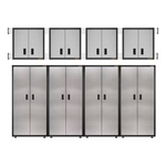 Gladiator 8-Piece RTA Garage Storage System-GAPK28H1DG-Garage Giant 