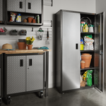 Gladiator 8-Piece RTA Garage Storage System-GAPK28H1DG-Garage Giant 