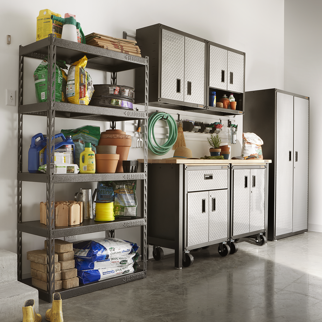 Gladiator 8-Piece RTA Garage Cabinet Set | Garage Giant - Garage Giant
