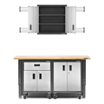 Gladiator Ready-to-Assemble 8 Piece Cabinet Suite-GGW10009-Garage Giant 