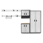 Gladiator 9-Piece RTA Garage Cabinet Set-GAPK16A3FG-Garage Giant 