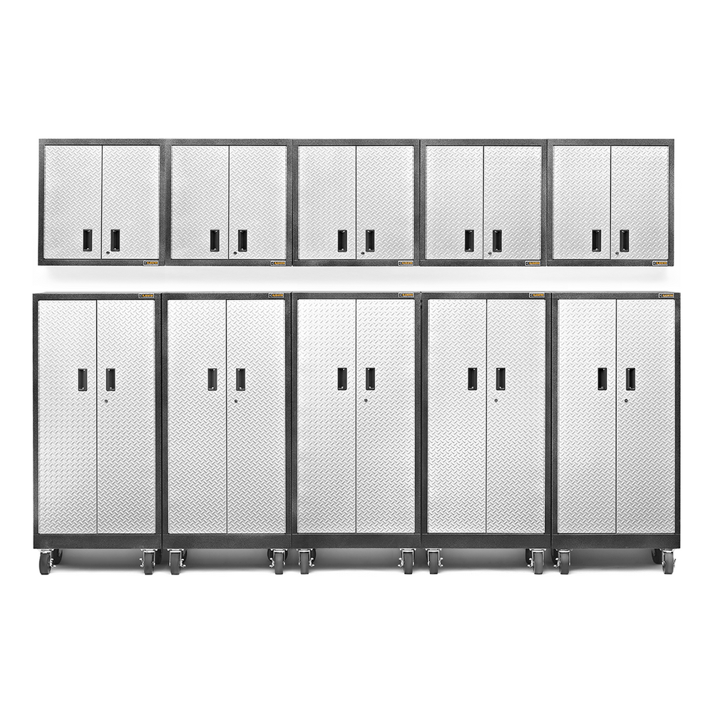 Gladiator Premier 10-Piece Garage Cabinet Set-GST10PMR01-Garage Giant