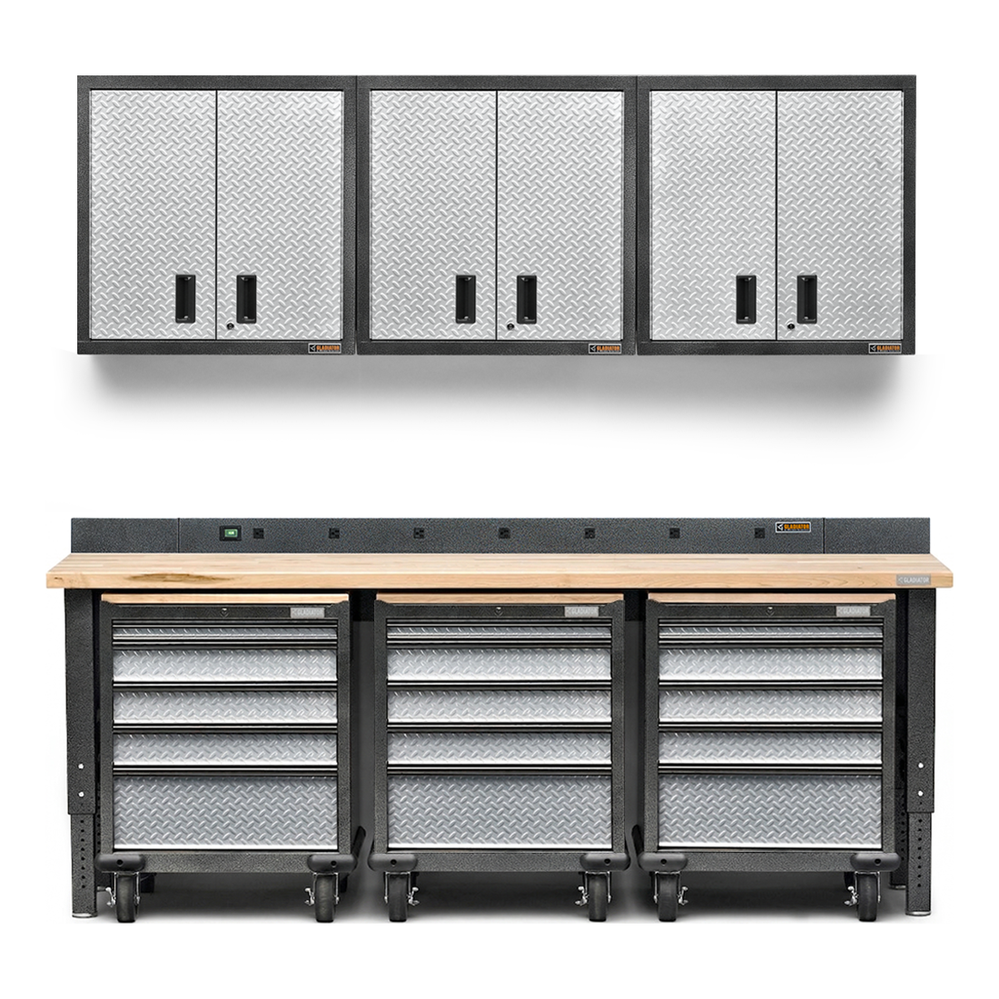 Gladiator Premier 11-Piece Garage Tool Storage System | Garage Giant ...