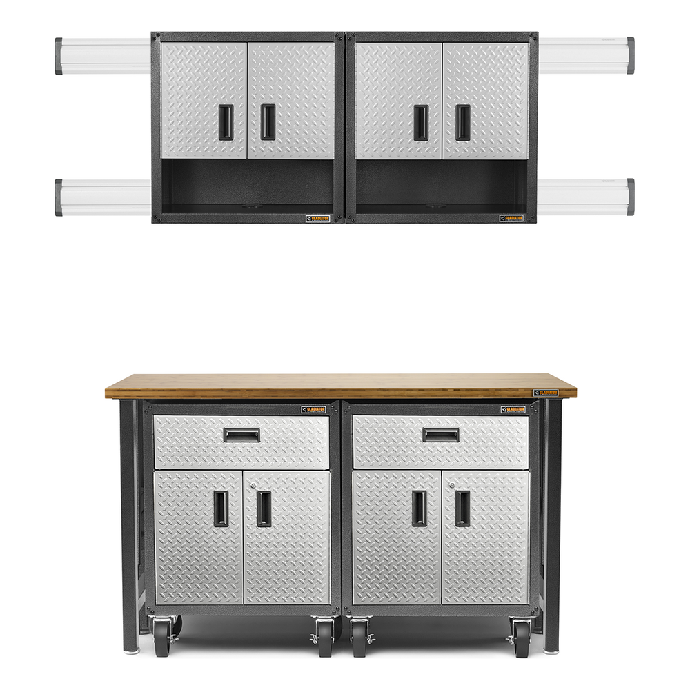 Gladiator 11-Piece RTA Garage Organization Set-Gladiator-11-Piece-Garage-Cabinet-Kit-Garage Giant
