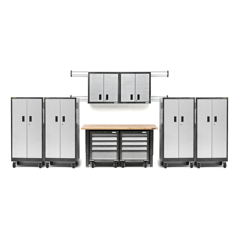 Gladiator Premier 12-Piece Garage Organization System-Gladiator-12-Piece-Garage-Cabinetry-System-Garage Giant