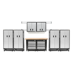 Gladiator Premier 12-Piece Garage Organization System-Gladiator-12-Piece-Garage-Cabinetry-System-Garage Giant 