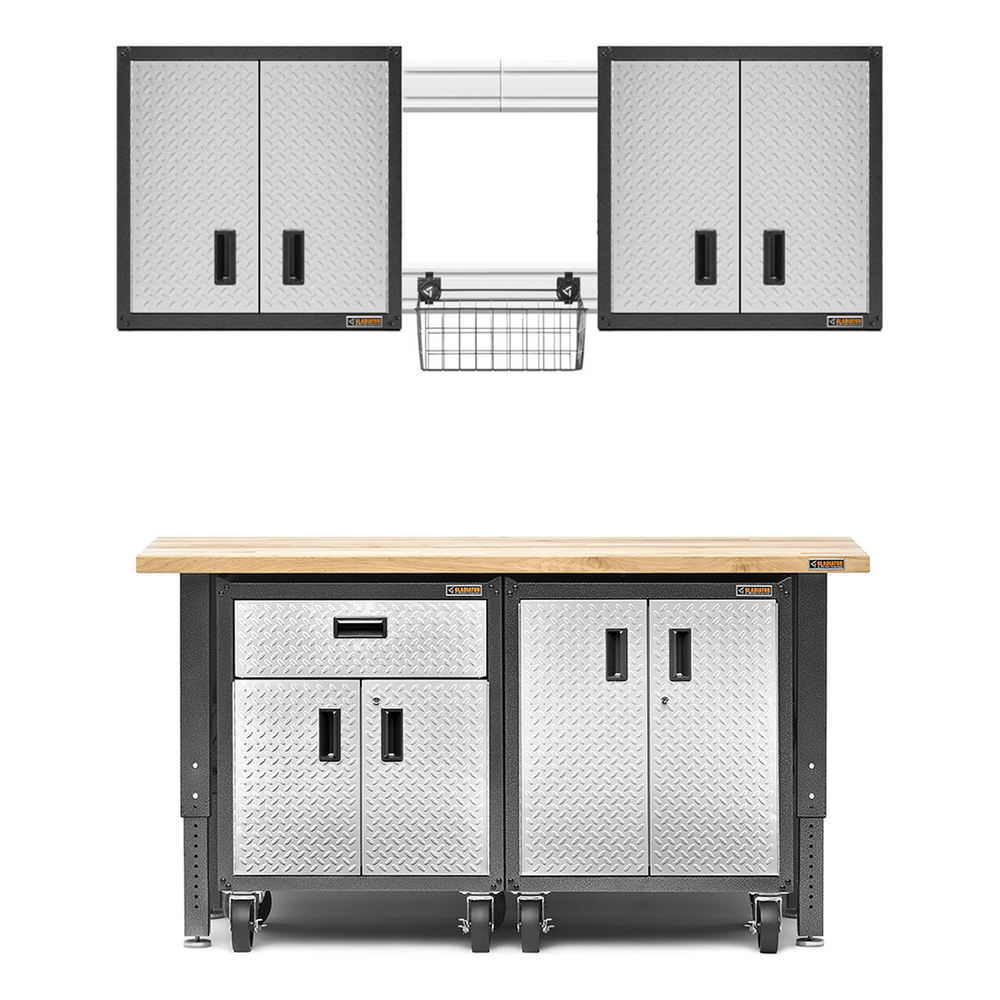 Gladiator Ready-to-Assemble 12 Piece Cabinet Suite-GGW10010-Garage Giant