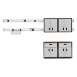 Gladiator 13-Piece RTA Garage Cabinet Set-GAPK24A4FG-Garage Giant 