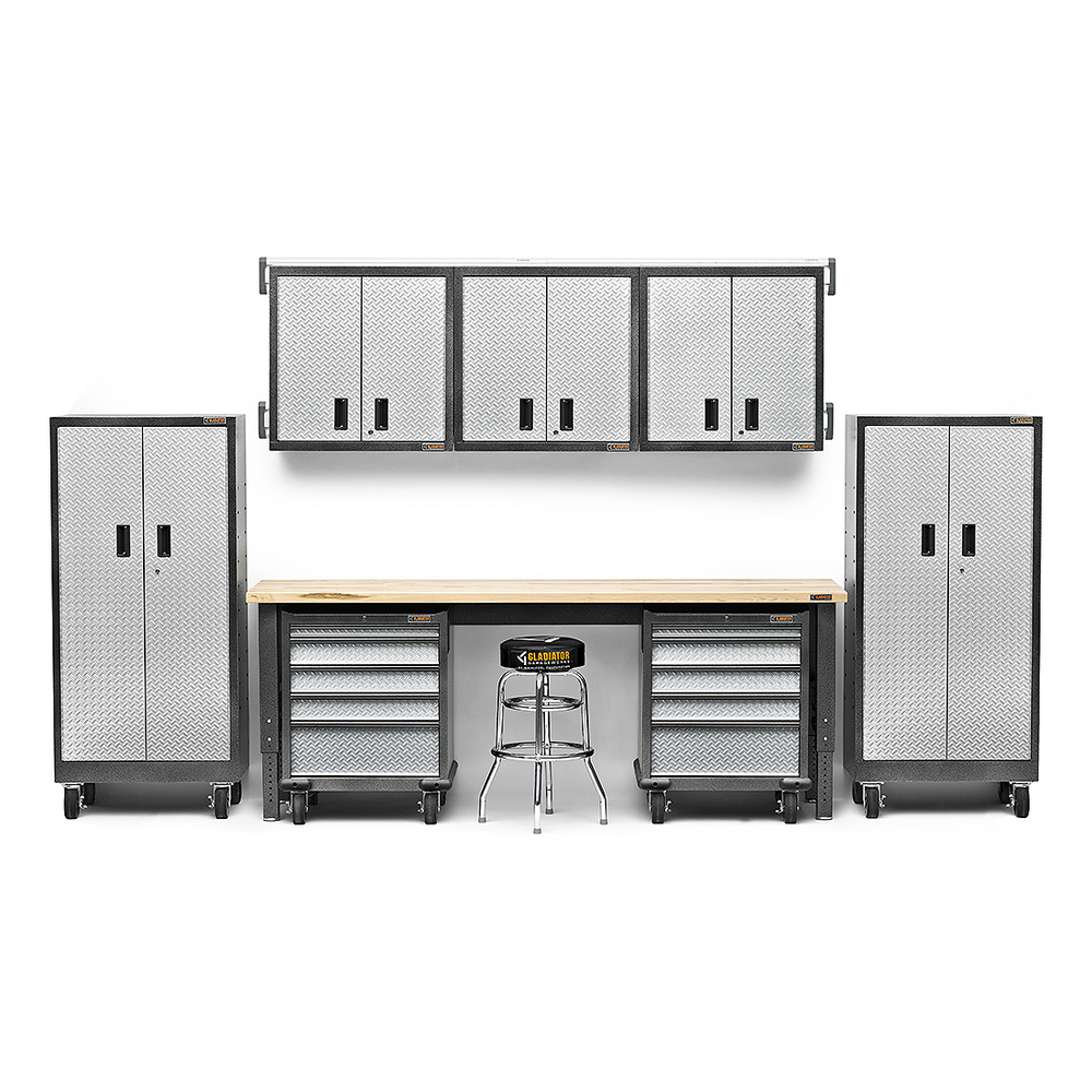 Gladiator Premier 14-Piece Garage Cabinet System-Gladiator-14-Piece-Garage-Cabinet-System-Garage Giant