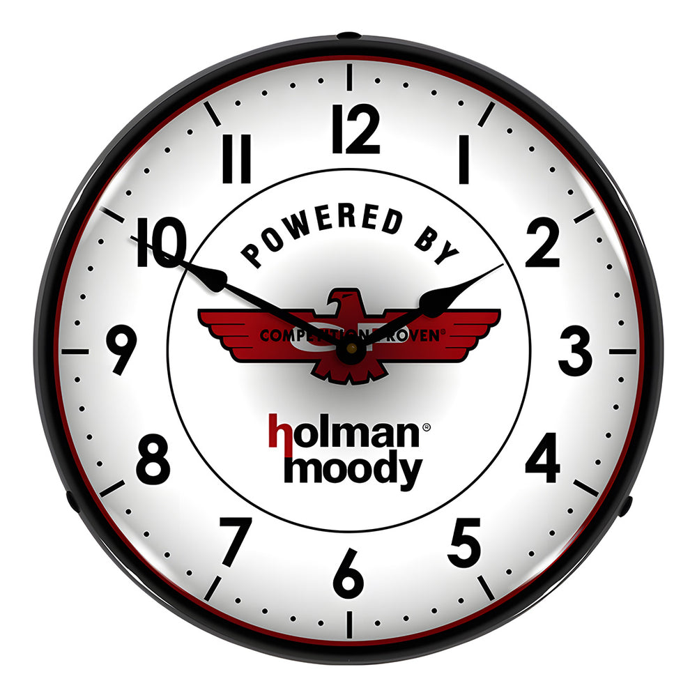 Collectable Sign and Clock Holman Moody Backlit Wall Clock - Thumbnail 2