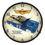 Collectable Sign and Clock Holman Moody Torino Backlit Wall Clock-HM1002241-Garage Giant 