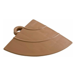 Swisstrax Chocolate Brown Home Series Corner Piece (4 Pack)-HOME-DMD-CB-4CNR-Garage Giant 