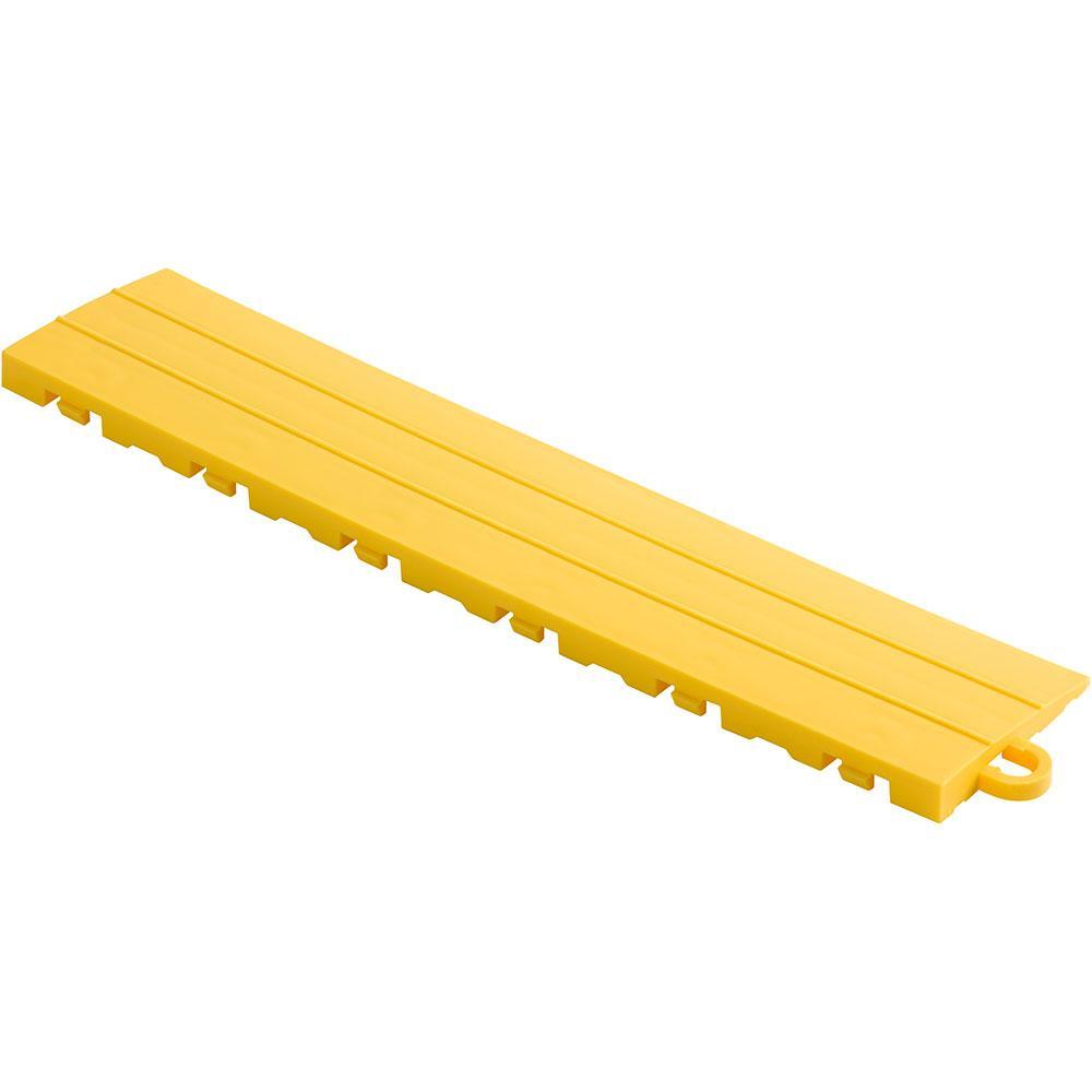 Swisstrax Citrus Yellow Home Series Pegged Edge Piece (10 Pack)-HOME-DMD-CY-10PG-Garage Giant