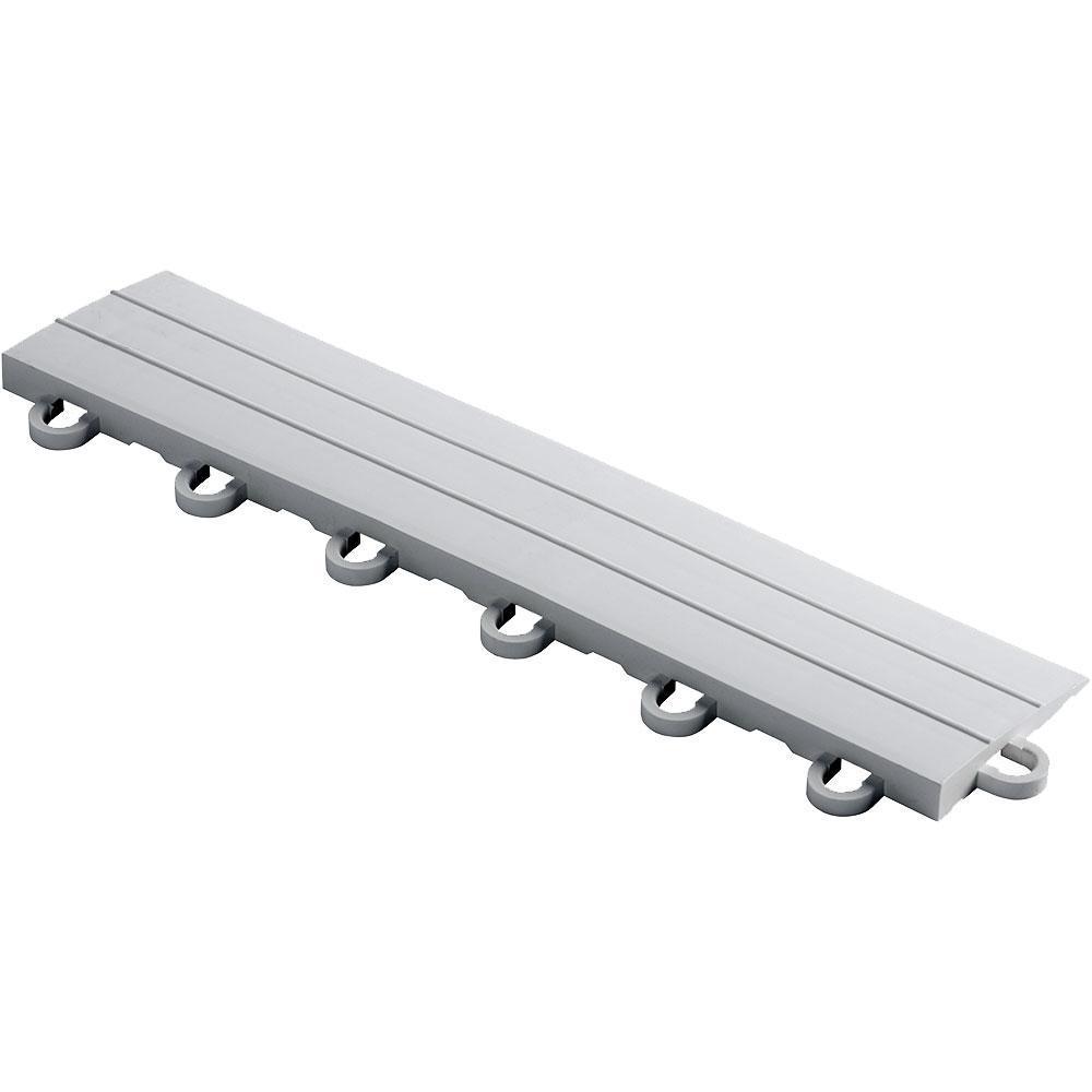 Swisstrax Pearl Silver Home Series Looped Edge Piece (10 Pack)-HOME-DMD-PS-10LP-Garage Giant