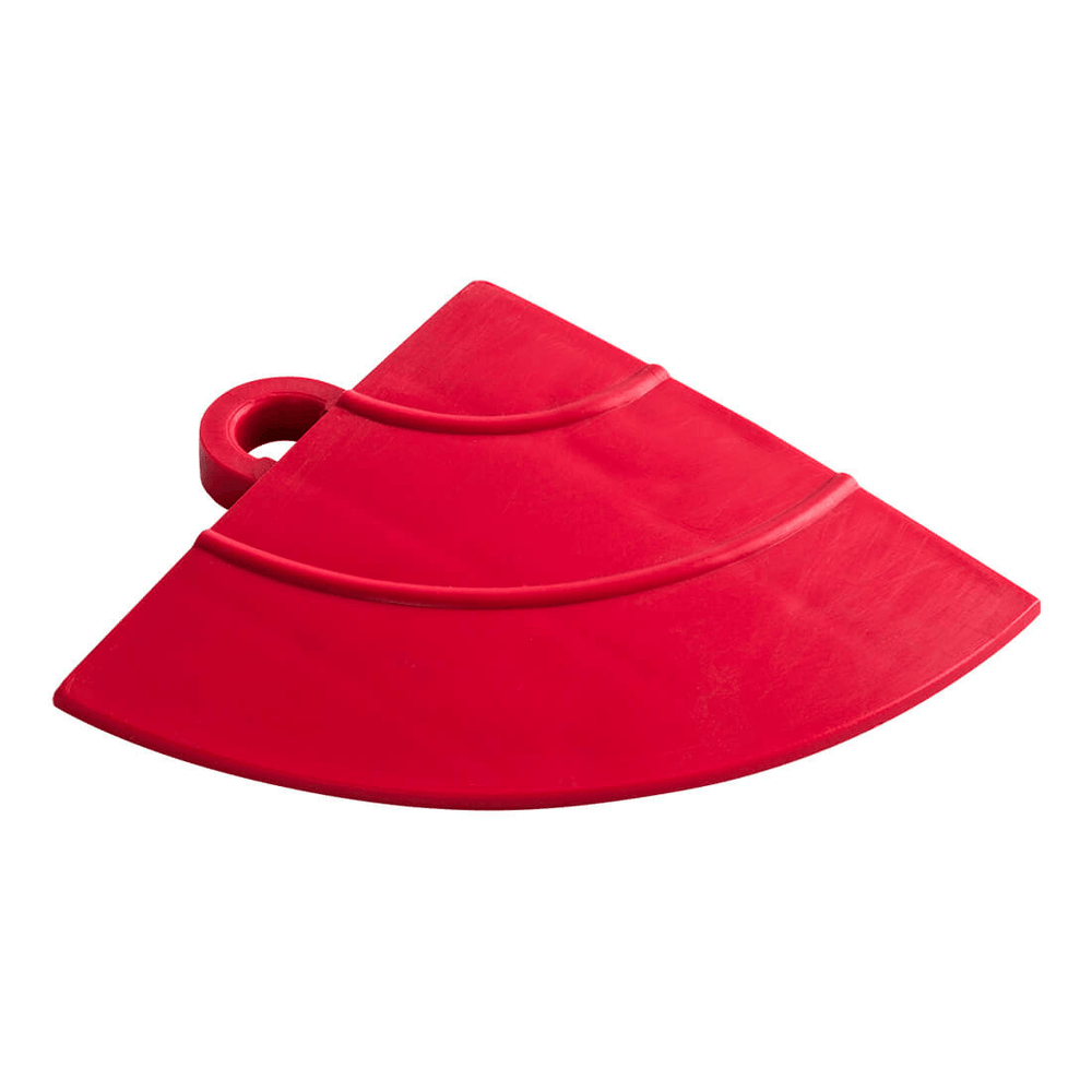 Swisstrax Racing Red Home Series Corner Piece (4 Pack)-HOME-DMD-RR-4CNR-Garage Giant