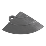 Swisstrax Slate Grey Home Series Corner Piece (4 Pack)-HOME-DMD-SG-4CNR-Garage Giant 