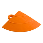 Swisstrax Tropical Orange Home Series Corner Piece (4 Pack)-HOME-DMD-TO-4CNR-Garage Giant 