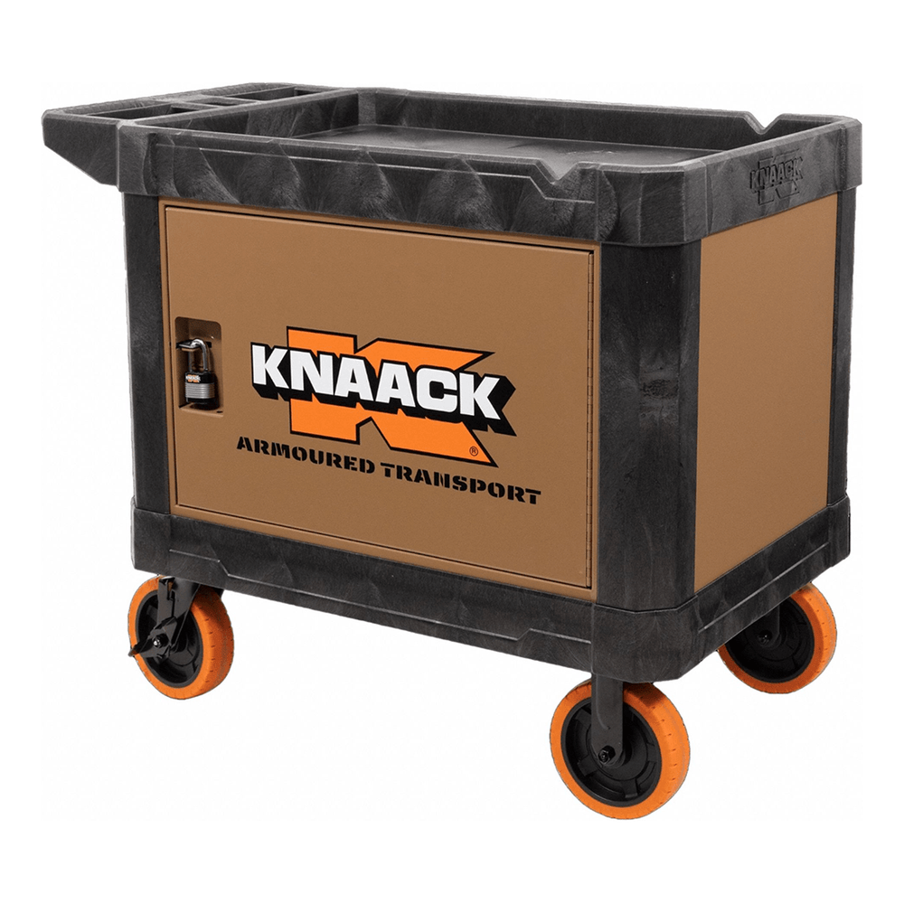 KNAACK Armored Transport Mobile Security Cart | KAT-01