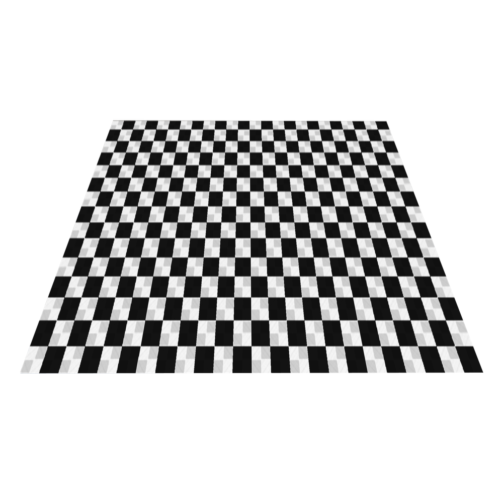 Swisstrax 3-Car Garage Bundle In Ribtrax Pro Tiles (Checkered - Black, White)-KIT-RP3-CHKR600-Garage Giant