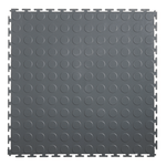 Lock-Tile 7mm Dark Grey PVC Coin Tile (10 Pack)-LK002D-10-Garage Giant 