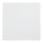 Lock-Tile 7mm White PVC Coin Tile (10 Pack)-LK003-10-Garage Giant 