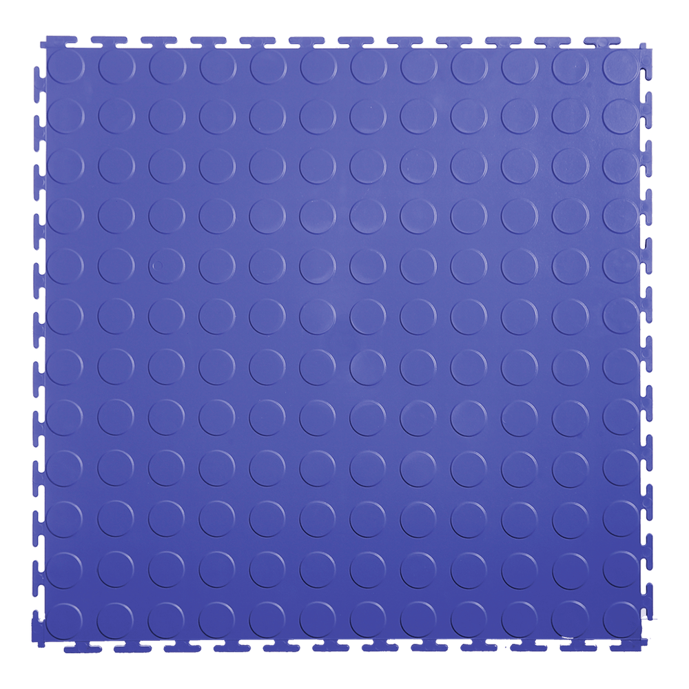 Lock-Tile 7mm Blue PVC Coin Tile (10 Pack)-LK008-10-Garage Giant