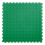 Lock-Tile 7mm Green PVC Coin Tile (50 Pack)-LK009-50-Garage Giant 