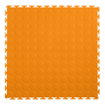 Lock-Tile 7mm Orange PVC Coin Tile (50 Pack)-LK010-50-Garage Giant 