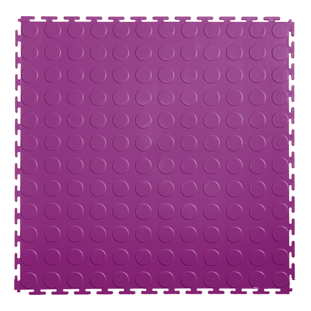 Lock-Tile 7mm Purple PVC Coin Tile (10 Pack)-LK014-10-Garage Giant