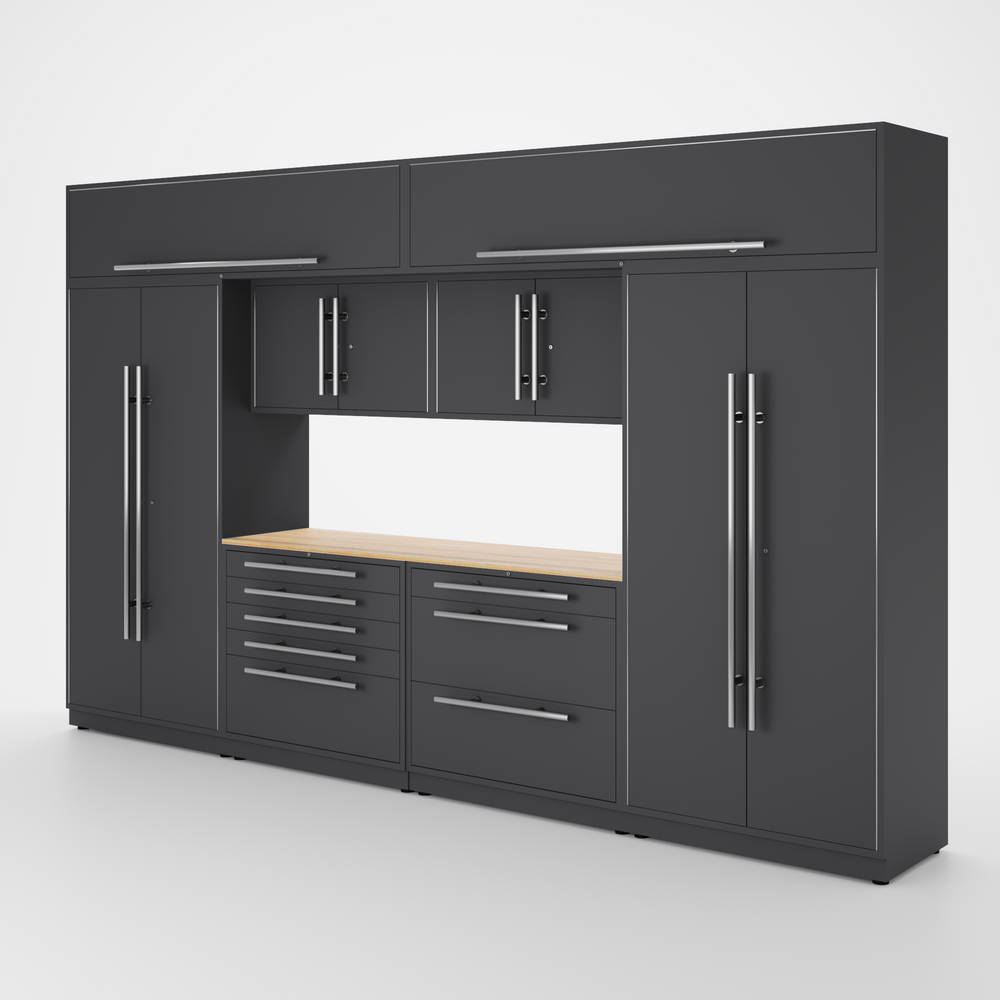 Proslat LUX Cabinets - 13 ft set - TOOL - Overheads-LUXSET130531-Garage Giant