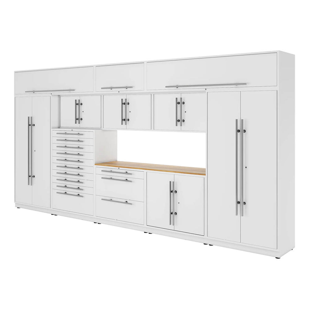 Proslat LUX Cabinets - 16 ft set - TOOL - Overheads-LUXSET160051-Garage Giant