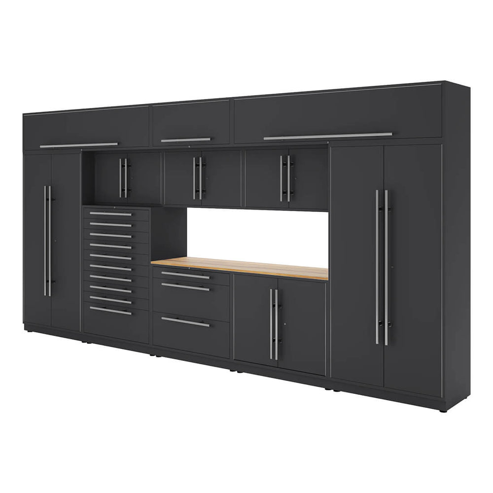 Proslat LUX Cabinets - 16 ft set - TOOL - Overheads-LUXSET160411-Garage Giant