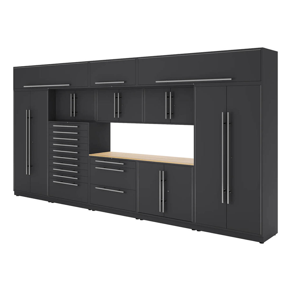 Proslat LUX Cabinets - 16 ft set - TOOL - Overheads-LUXSET160531-Garage Giant