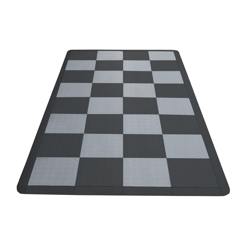 Swisstrax Motorcycle Swisstrax Motorcycle (Checkered - Black, Grey)-MAT-DTHS-CHKR200-Garage Giant